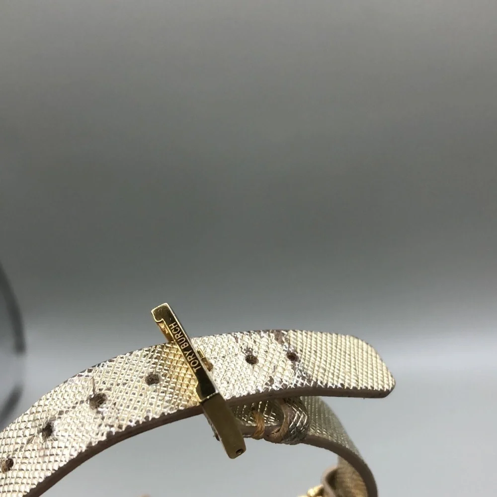Tory Burch fit bit leather band bracelet.